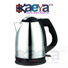 OkaeYa Steel Tea Kettle  (1.7 L, Silver, Black)